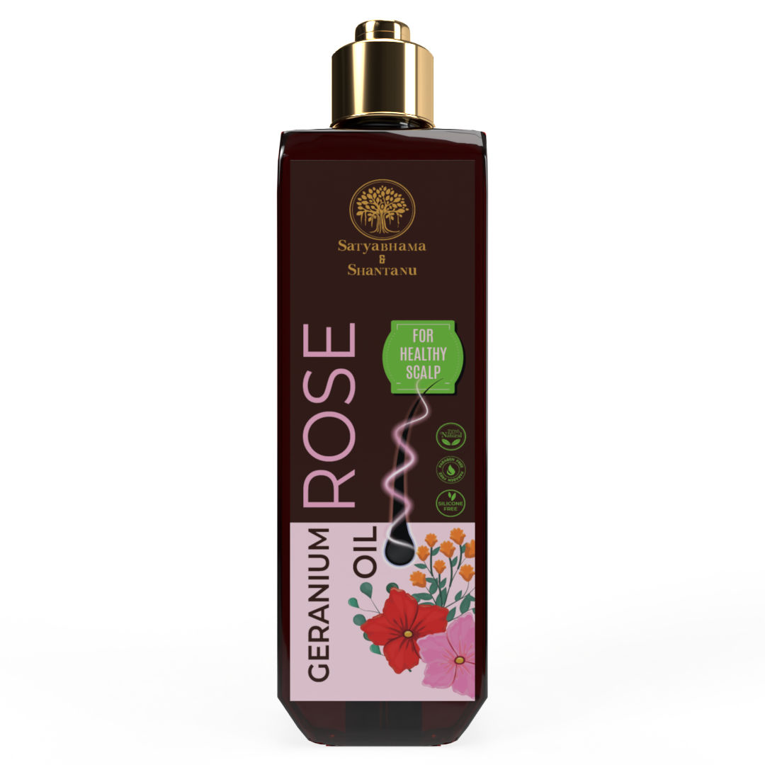Geranium Rose Hair Oil (200 ml)